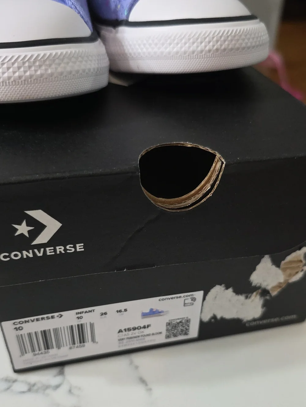 NEW Converse Chuck Taylor All Star Polka Dot Low Top Sneakers- 10